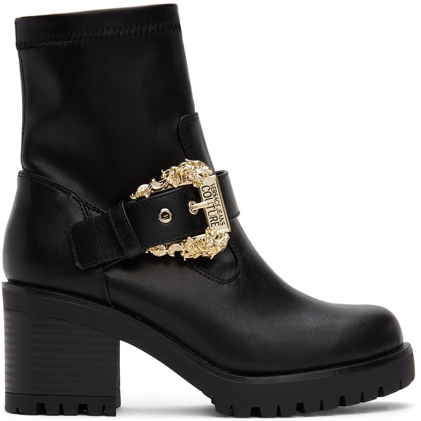 Versace Jeans Couture Black Mia Couture I Boots