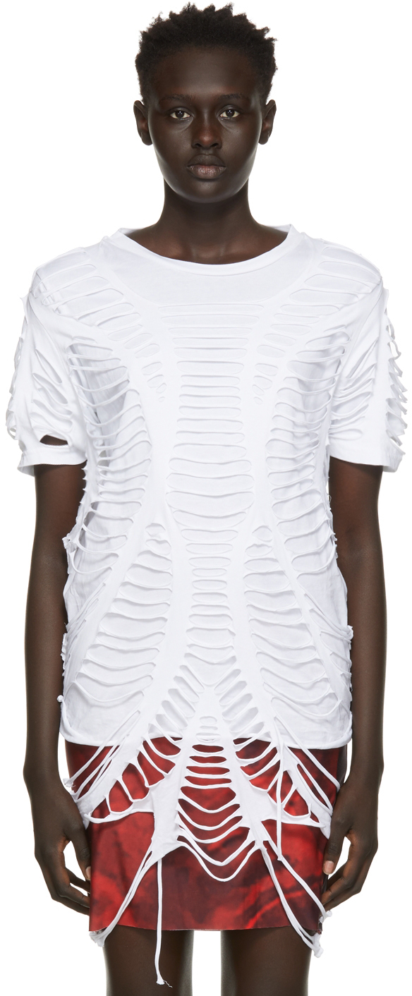 Sia Arnika SSENSE Exclusive White Jersey Oversized T-Shirt