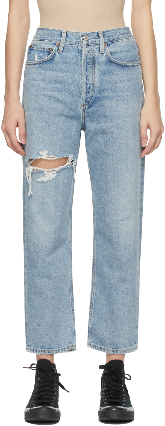 Mid-Rise Loose-Fit Jeans by AGOLDE 