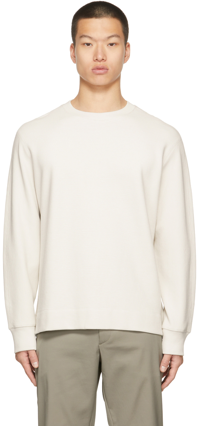 Theory: Rib Knit Meir Crewneck Sweater | SSENSE UK