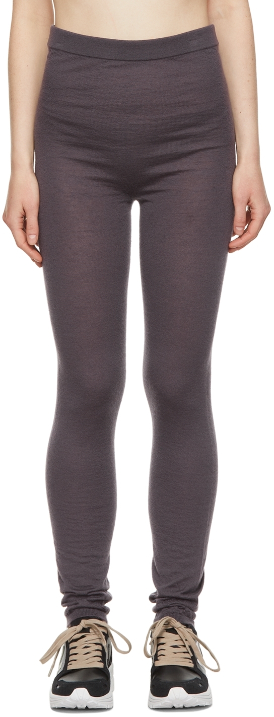 Purple Soft Classic Stitch Knit 