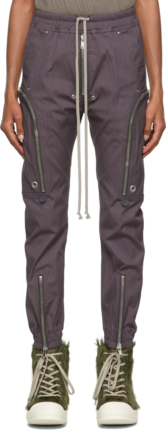 Rick Owens Purple Bauhaus Cargo Pants | Smart Closet