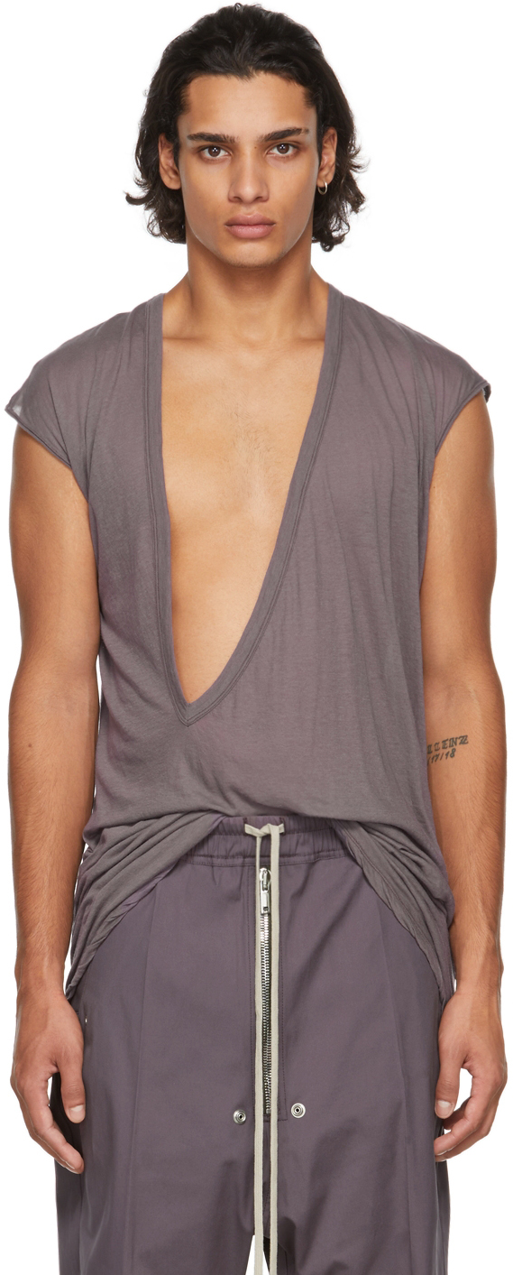 Rick Owens Purple Dylan T-Shirt | Smart Closet