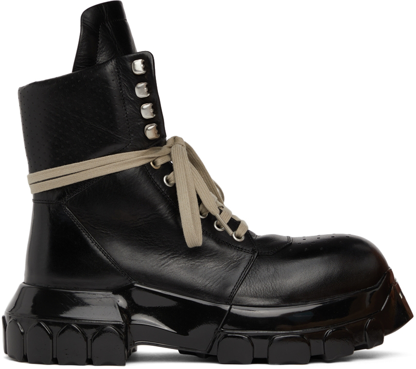 rick owens combat boots