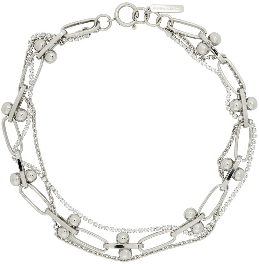 Silver Janay Choker Necklace