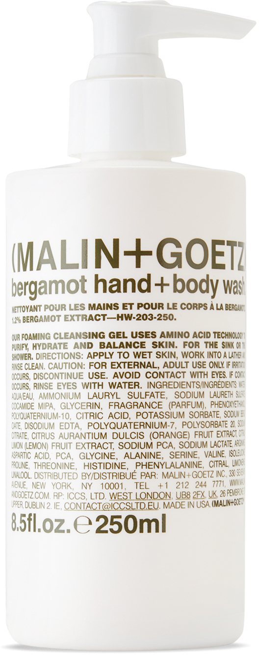 Malin + Goetz Bergamot Hand & Body Wash, 250 ml In Na