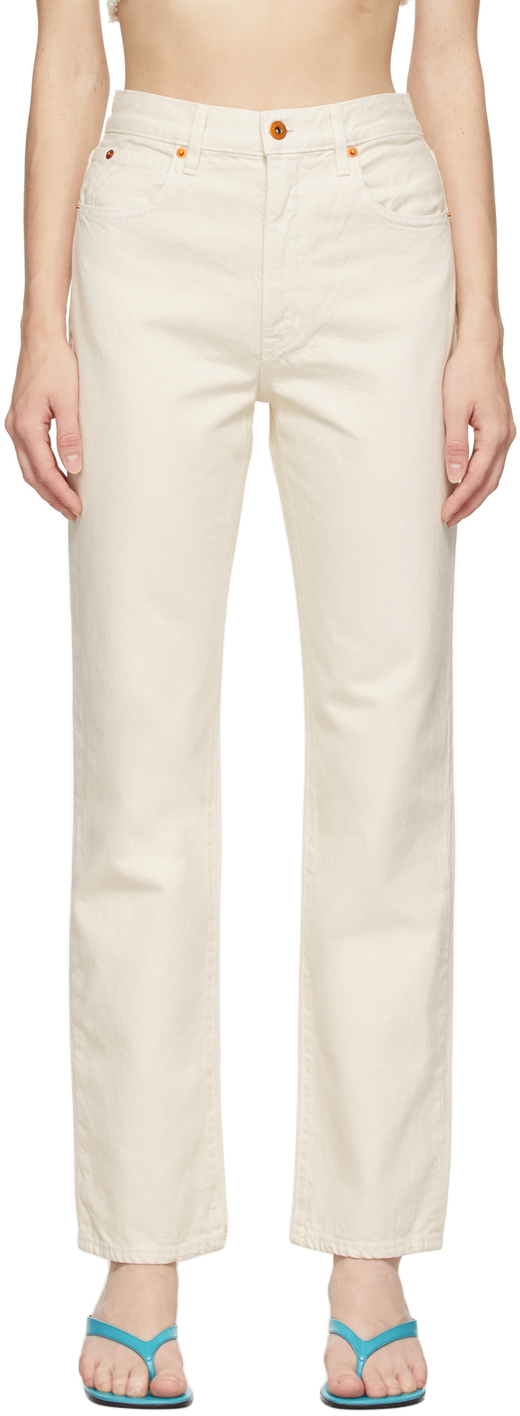 SLVRLAKE Off-White London Crop Jeans