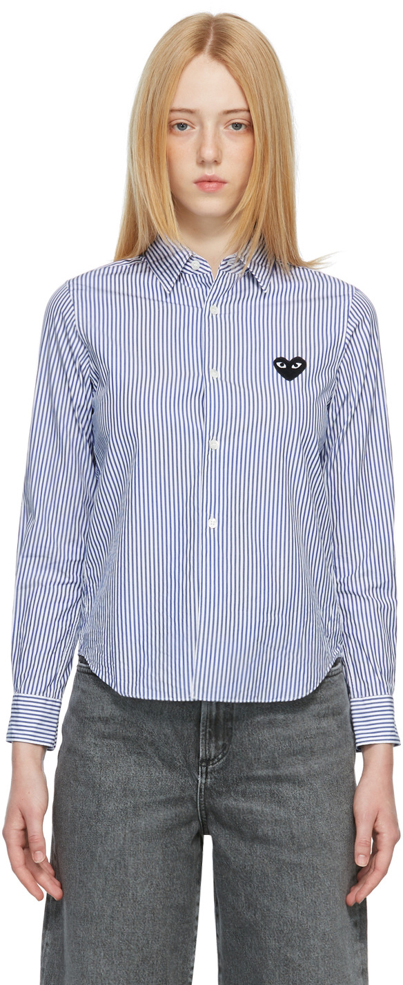 comme des garcons play striped shirt
