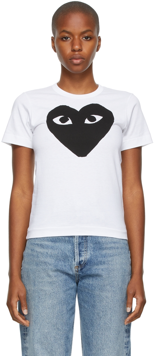 Comme des Garçons Play Printed Heart T-Shirt
