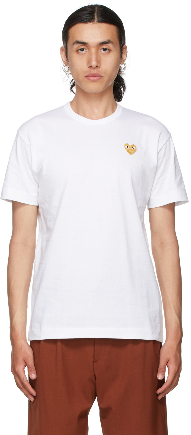 PLAY COMME des GARCONS GoldHeart T-Shirt