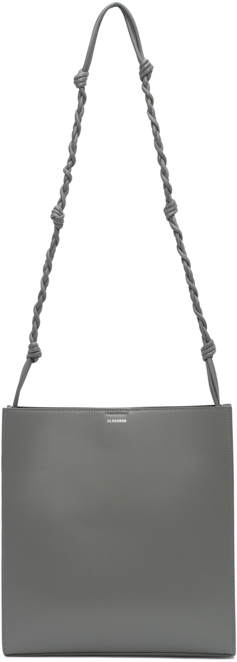 Jil Sander Grey Medium Tangle Shoulder Bag | Smart Closet