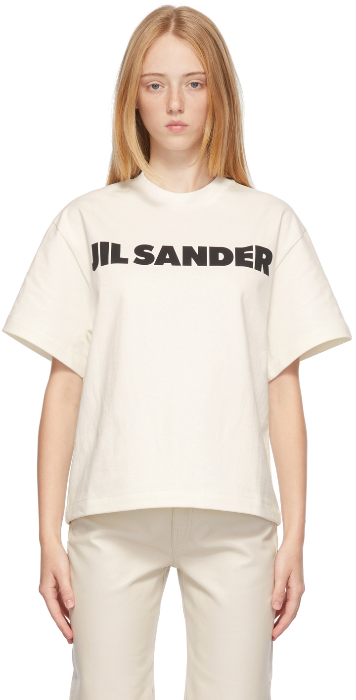 人気のJIL SANDER ジルサンダーロゴTシャツのSサイズとなります