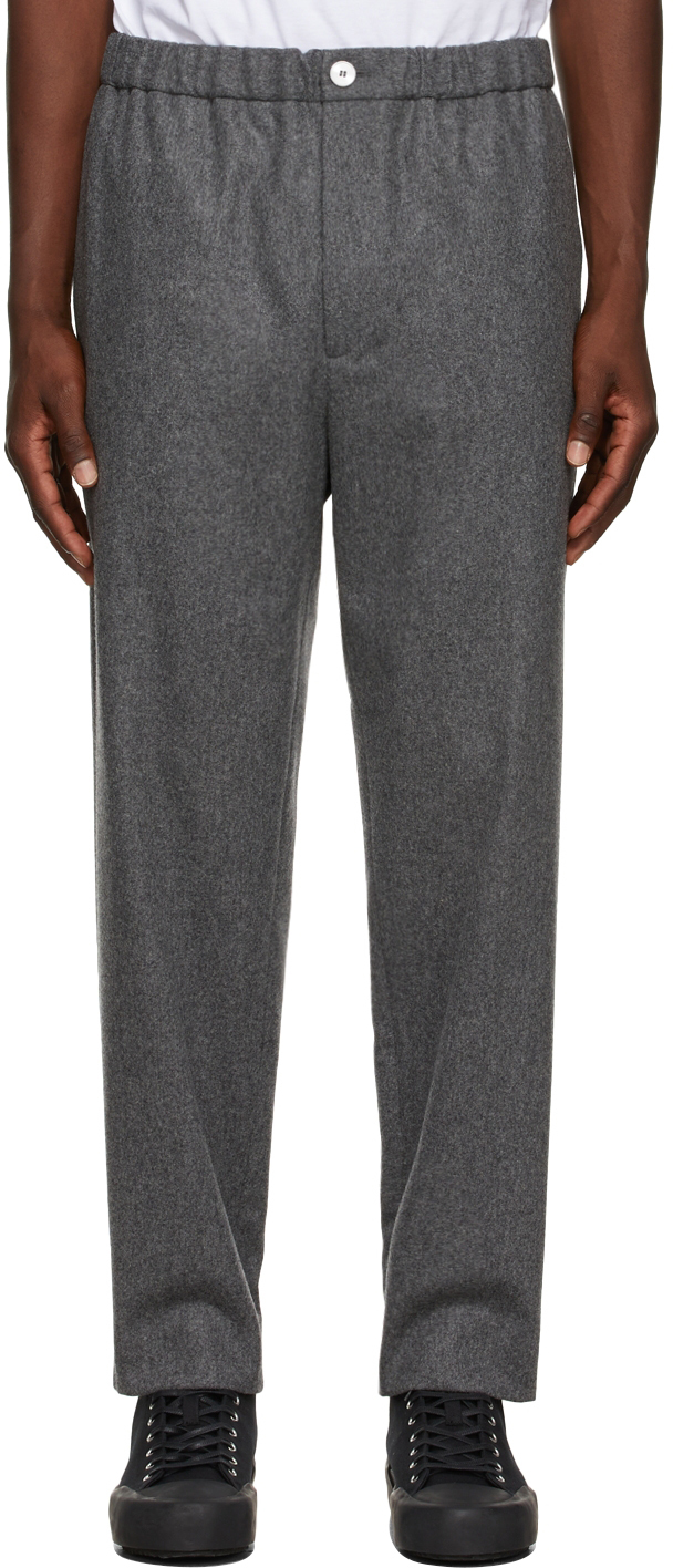 安心の定価販売 Trousers- JIL SANDER Jil 19AW Sander ジップパンツ