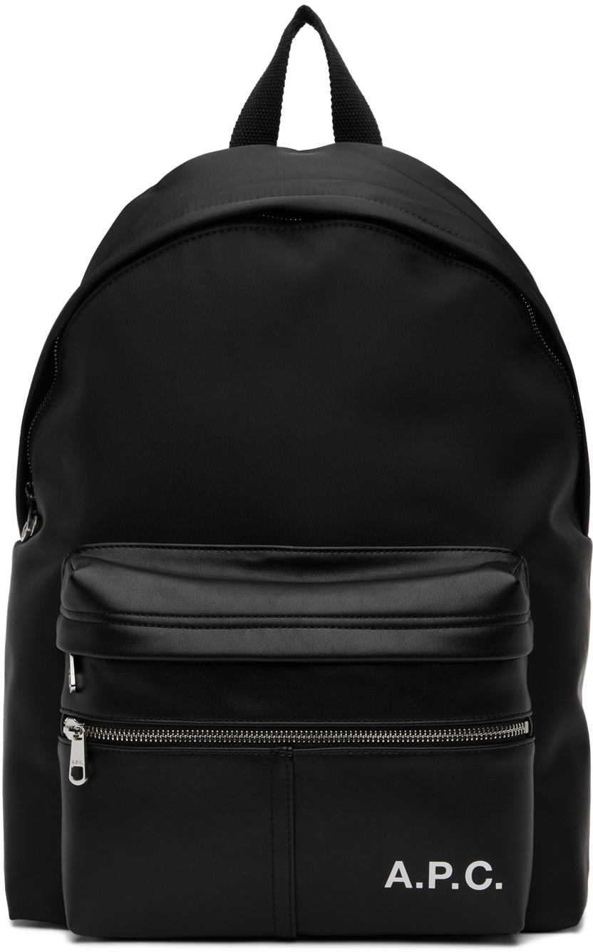apc leather backpack
