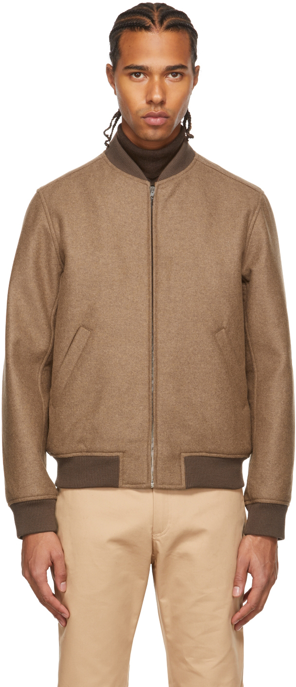 apc wool bomber