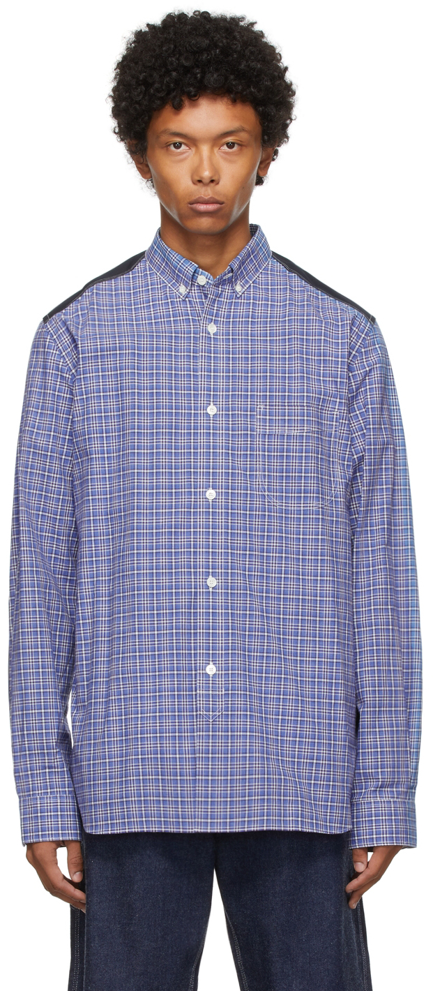 Check Patchwork Shirt by Junya Watanabe 