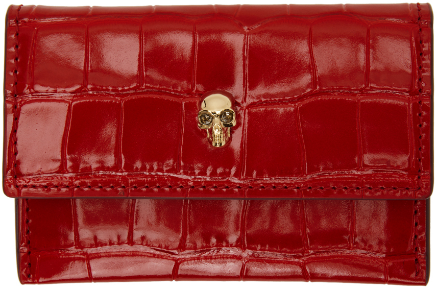 alexander mcqueen envelope card holder