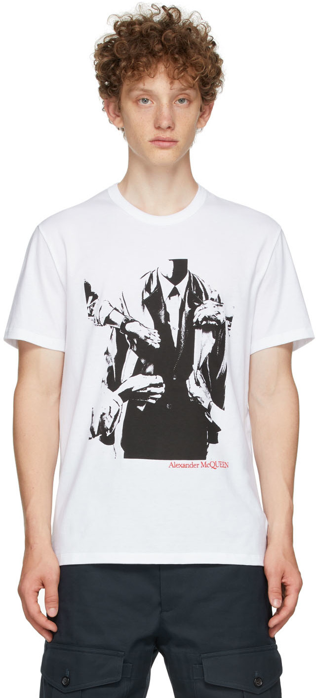 Alexander Mcqueen メンズ tシャツ | SSENSE 日本