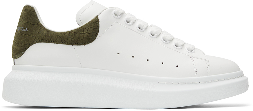 alexander mcqueen khaki sneakers