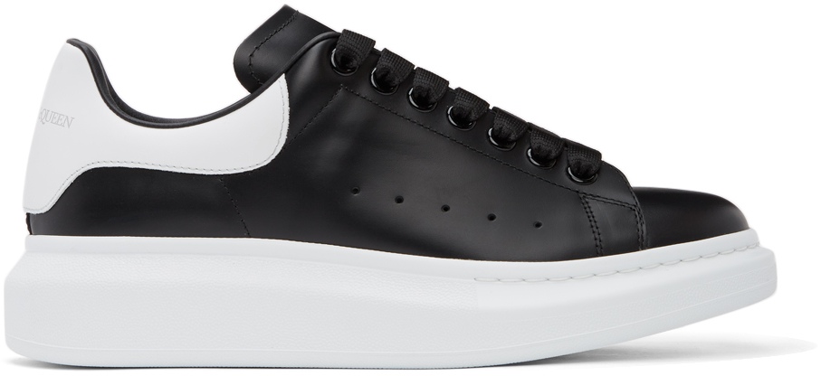 Alexander McQueen Black & White Oversized Sneakers