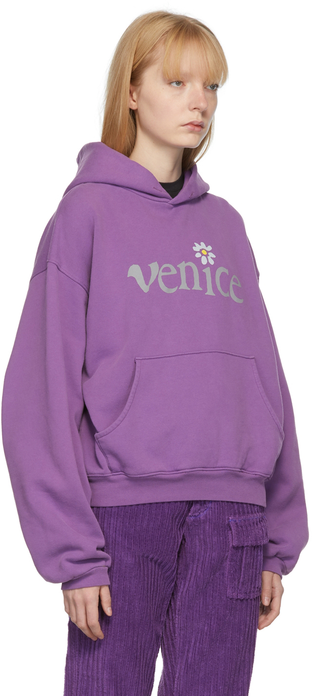 ERL Ssense Exclusive Purple Venice Hoodie | Smart Closet
