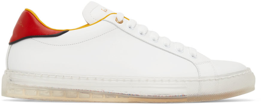 Paul Smith White Beck Sneakers Smart