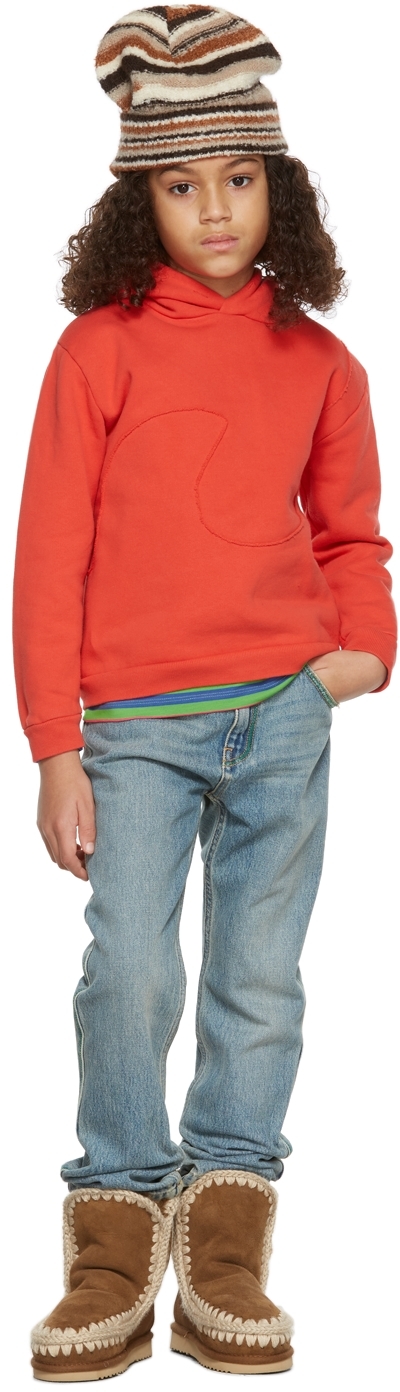 Kids Red Bunny Sweater SSENSE Clothing Sweaters Sweatshirts 