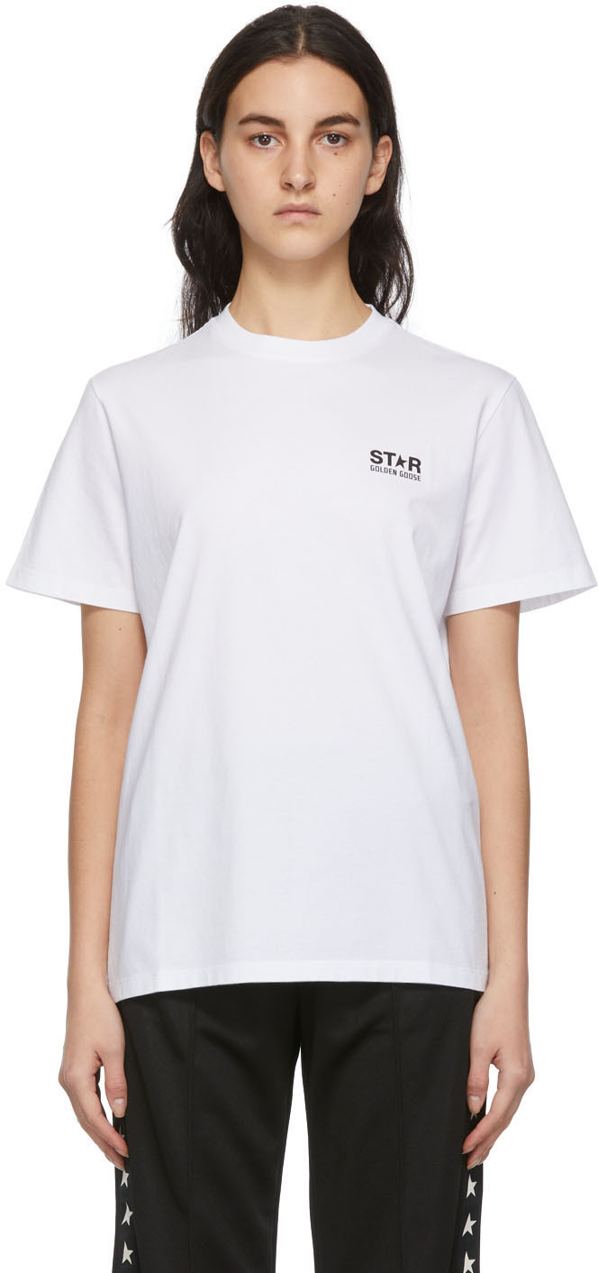 Golden Goose White Daris Star T-Shirt