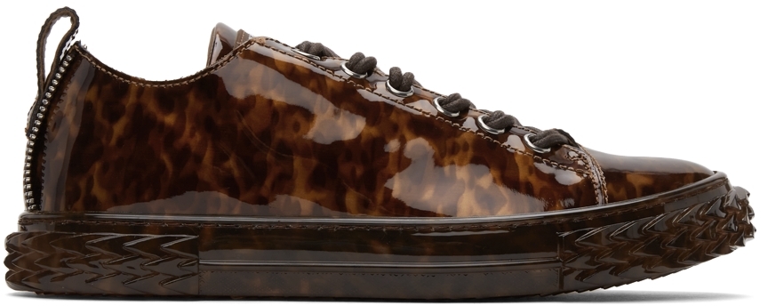 brown giuseppe sneakers