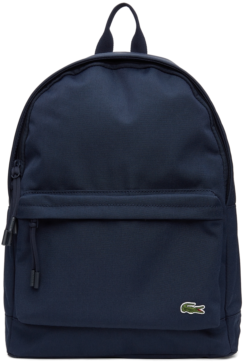 lacoste corduroy backpack