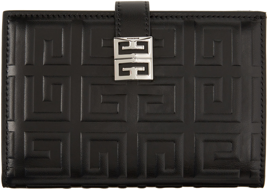 Givenchy Black 4G High Frequency Wallet