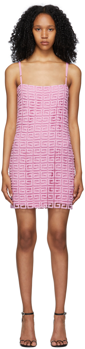 Givenchy Pink Guipure 4G Dress | Smart Closet
