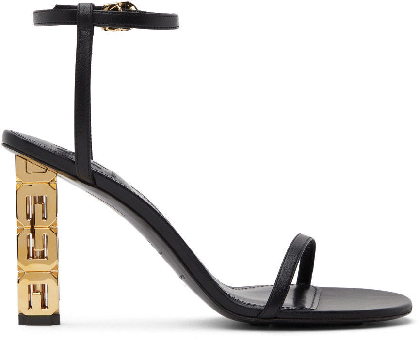 givenchy logo web flat sandals