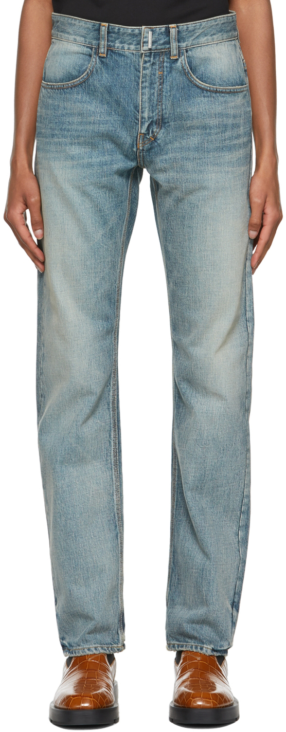 Givenchy Blue Vintage Denim Jeans