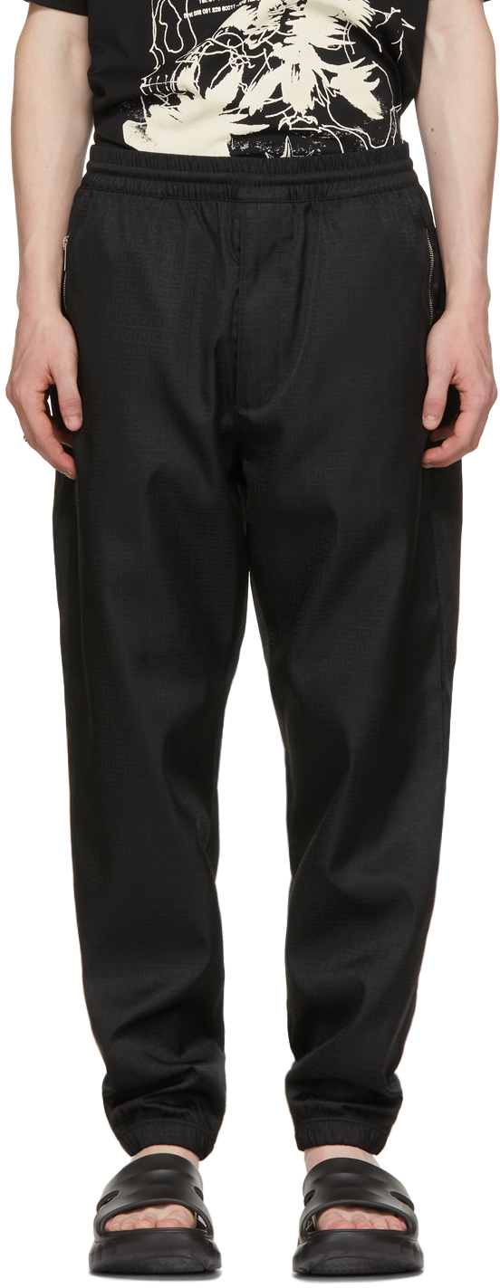 Givenchy Black Taped Track Pants - Men from Brother2Brother UK