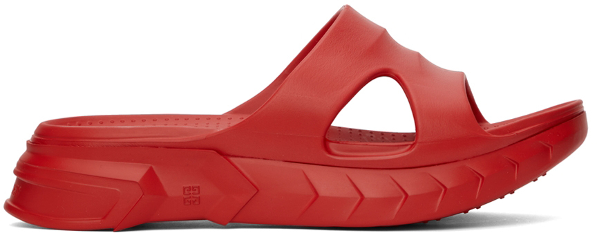 Givenchy Red Marshmallow Sandals