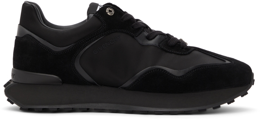 Mens Trainers Givenchy Trainers Givenchy Leather Runner Sneakers in Black for Men Save 45% 