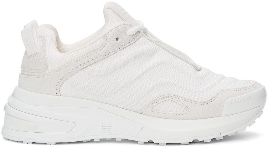 Givenchy White GIV 1 Light Runner Sneakers