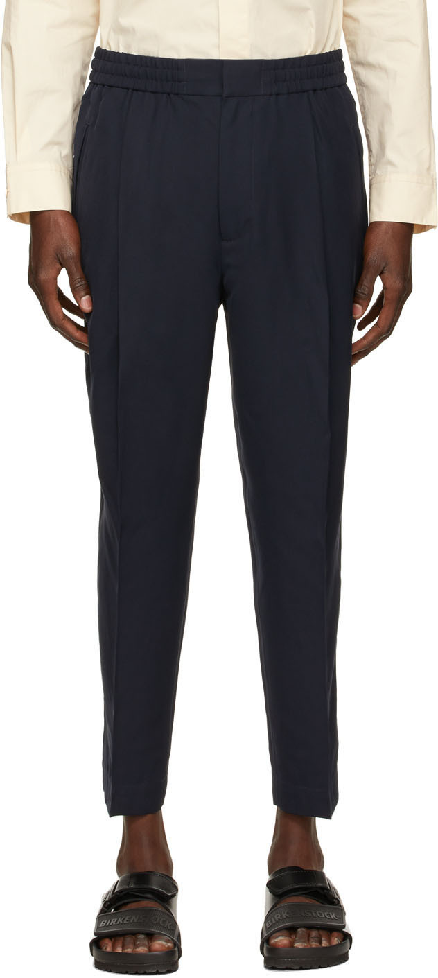 31 Phillip Lim Navy Tapered Trousers