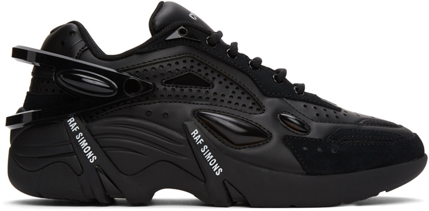 raf simons shoes black