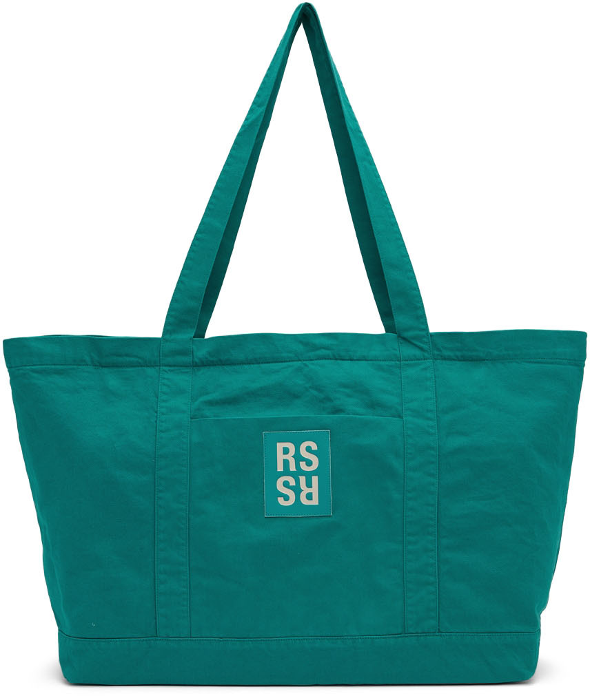 Raf Simons Black Oversized Denim Tote Bag | Smart Closet
