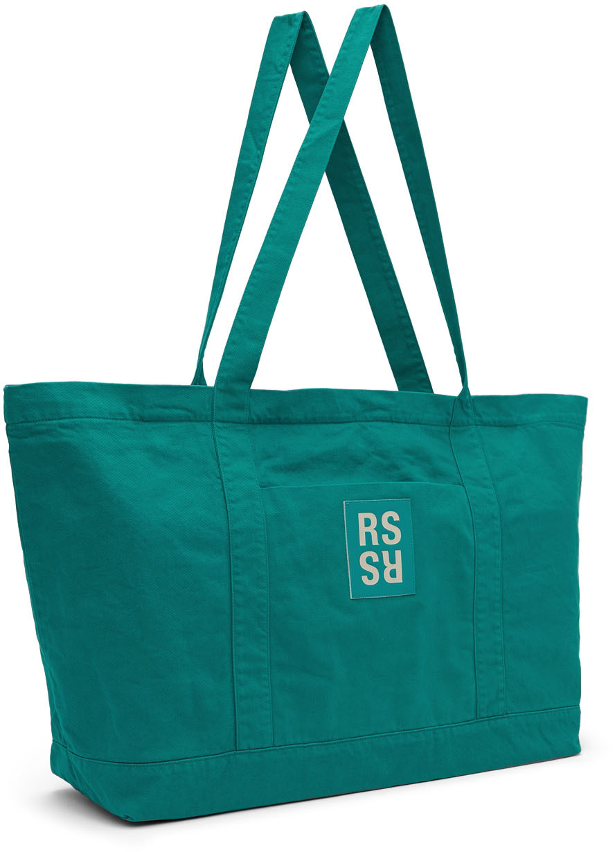 Raf Simons Black Oversized Denim Tote Bag | Smart Closet
