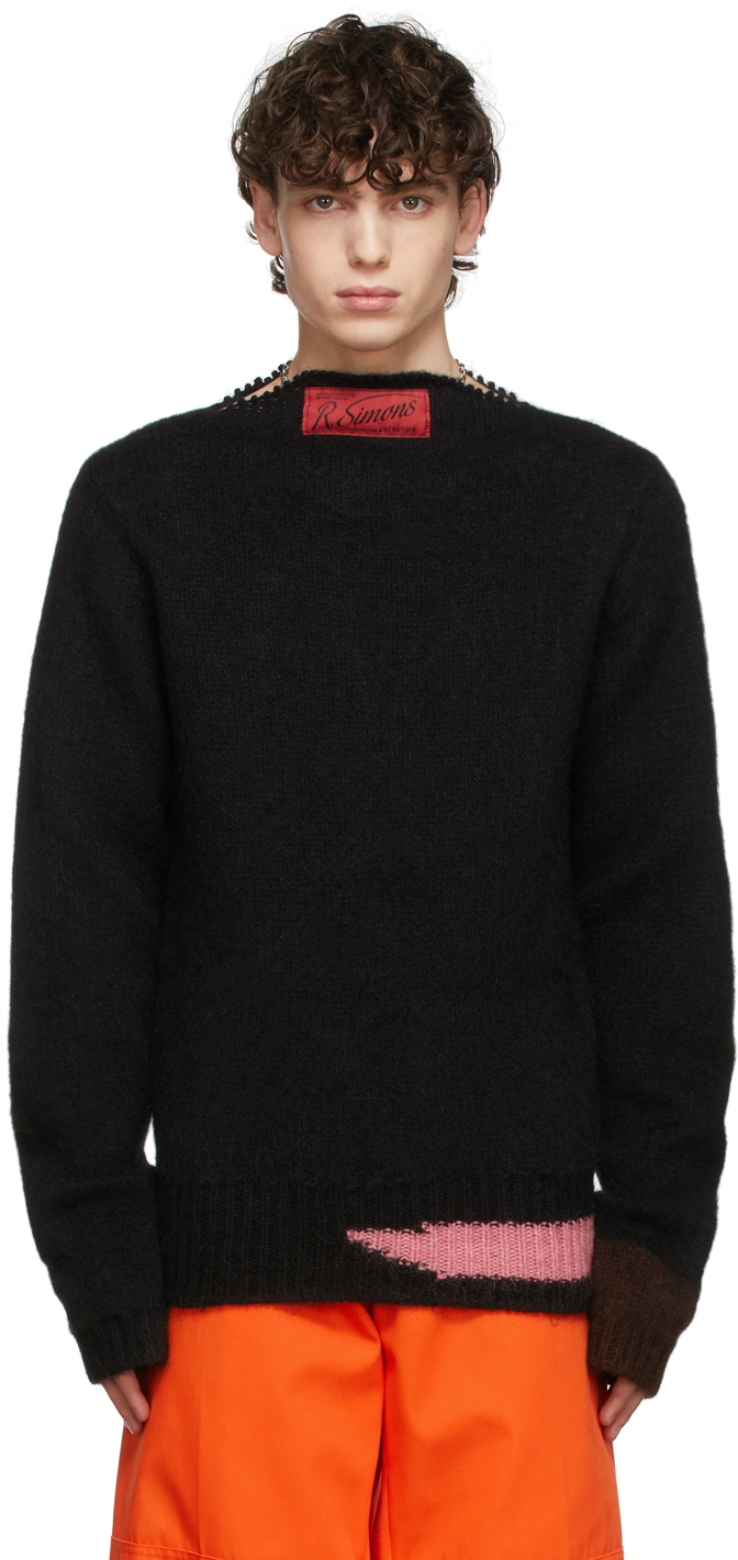 Raf Simons Black Vintage Knit Sweater | Smart Closet