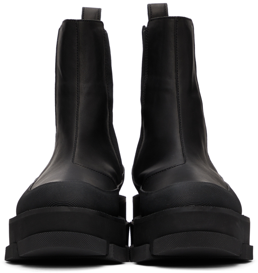 both Black Platform Gao Chelsea Boots | Smart Closet