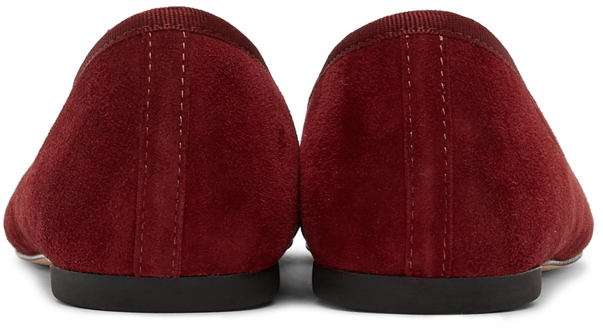 Repetto バーガンディ Brigitte バレリーナ フラット