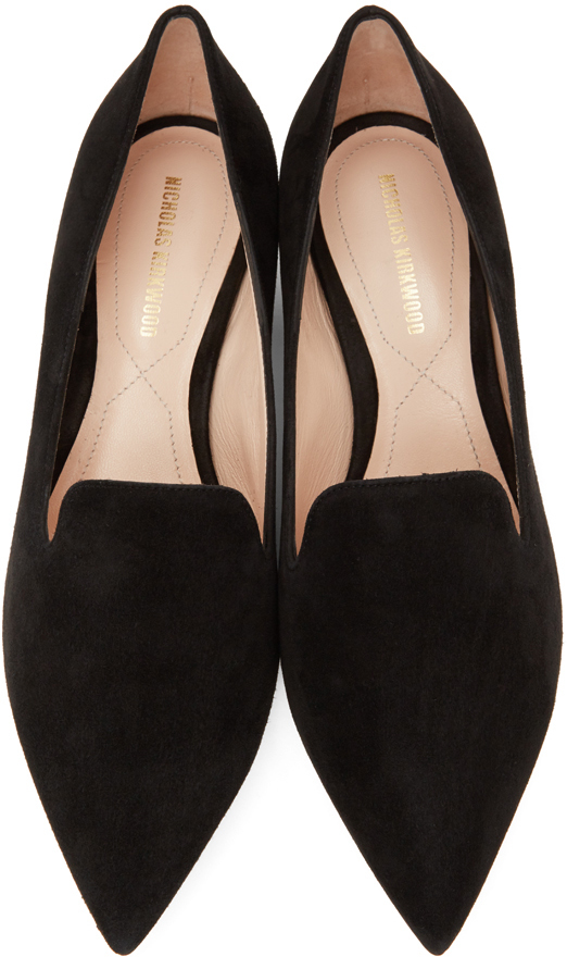 NICHOLAS KIRKWOOD Casati embellished suede loafers