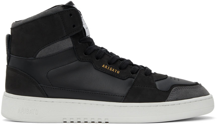 Axel Arigato: Black Dice Hi Sneakers | SSENSE UK