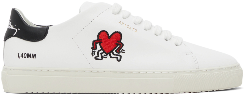 Axel Arigato: White Keith Haring Edition Clean 90 Sneakers | SSENSE
