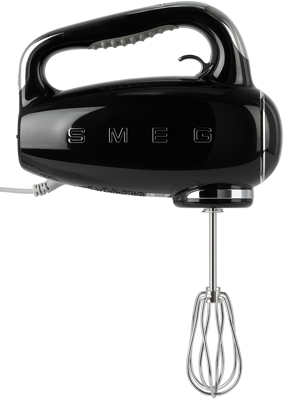 Smeg Black Retro-style Hand Mixer In Black