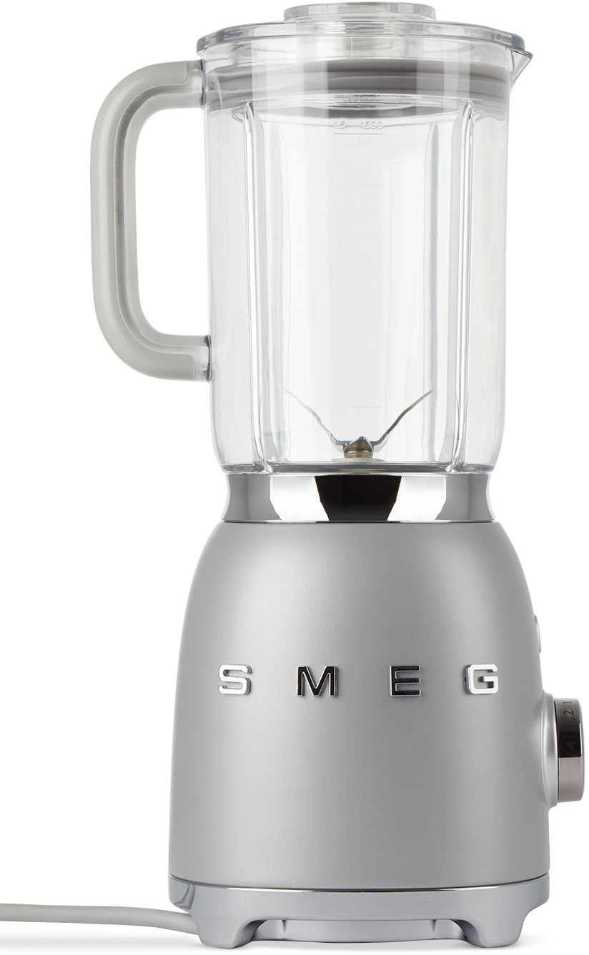 rush friction Shed Silver Retro-Style Blender by SMEG on Sale